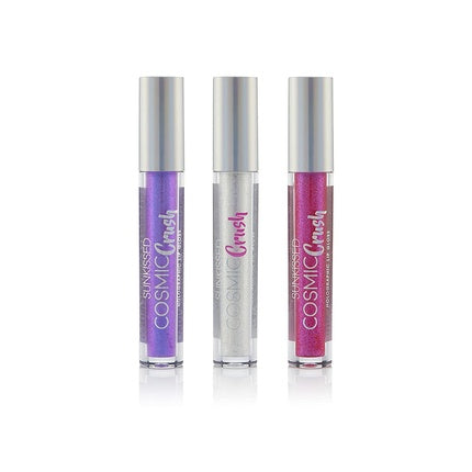 Sunkissed Cosmic Crush Holographic Lip Gloss - Pack of 3