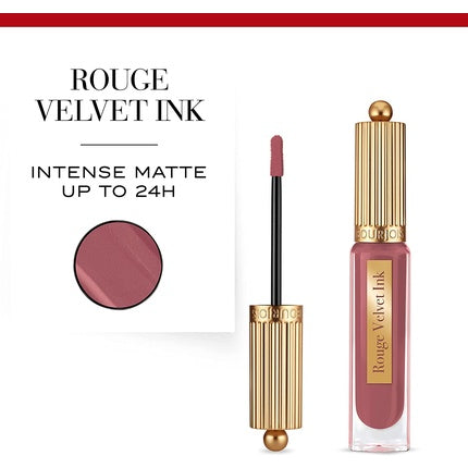 Bourjois Rouge Velvet Ink Lipstick 24 Cup Of Rose 3.5ml