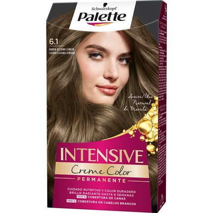 Palette Palette Intensive Tinte #6.1-Rubio Oscuro Ceniza 1 U