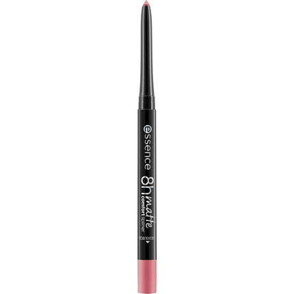 Essence 8h Matte Comfort Lipliner No. 15 Pink Long-Lasting Matte Vegan Waterproof