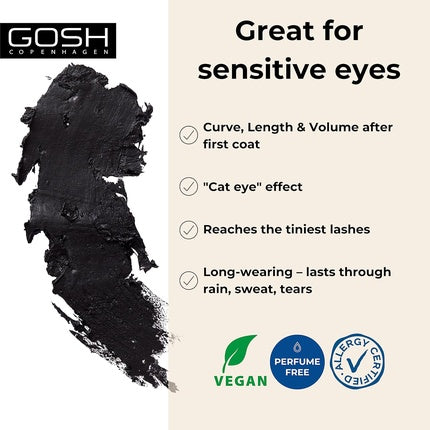 Gosh Catchy Eyes Mascara 001 Extreme Black 8ml