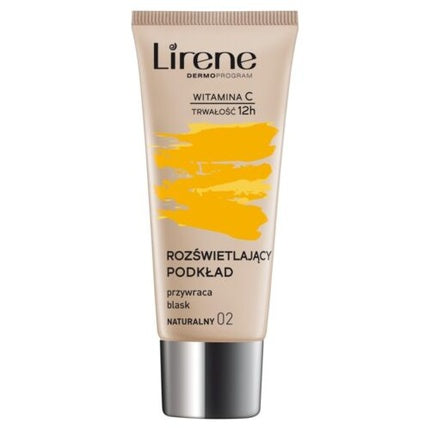 Lirene Illuminating Foundation Restoring Skin Glow 02 Natural 30ml