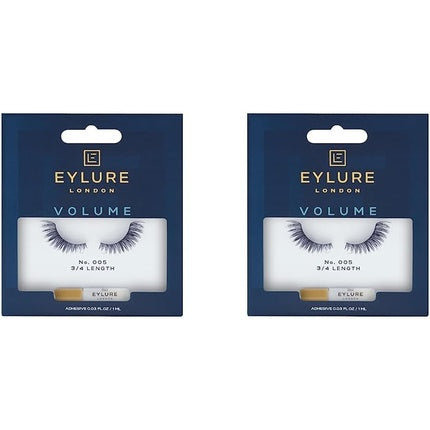 Eylure 3/4 Length No. 005 False Lashes 1 count - Pack of 2