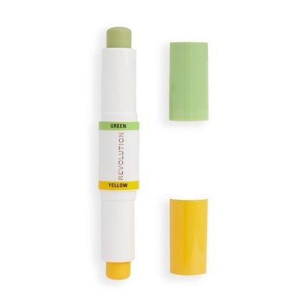 Revolution Beauty London Correct Correcting Stick Yellow Green 5 G