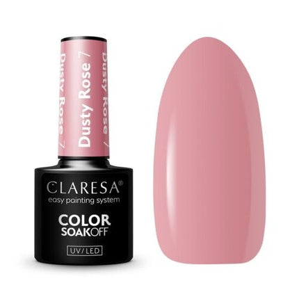 Claresa Dusty Rose UV Nail Polish 5ml