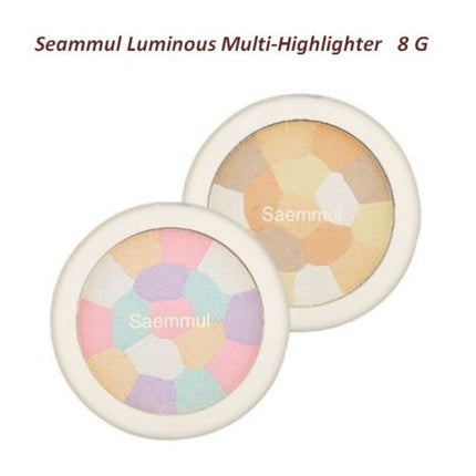 THE SEAM Seammul Brightening Multi Highlighter 8g No1 & No2 Tone Up Beautiful & Chic