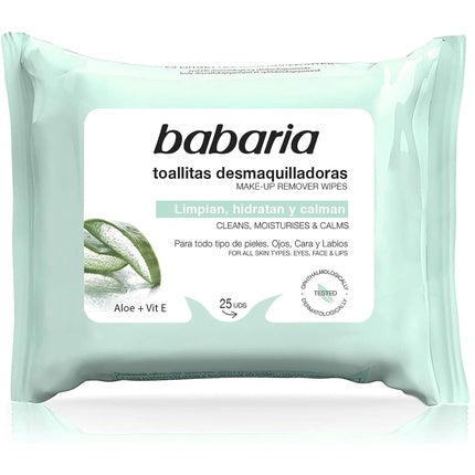 Toallitas Desmaquilladoras Aloe Vera