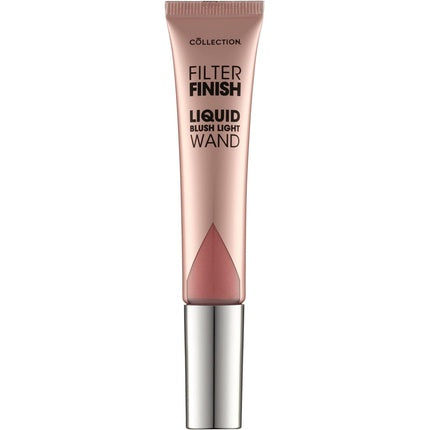 Collection Cosmetics Filter Finish Liquid Blush Wand Highlighting Illuminating Peach Pleasure Vegan