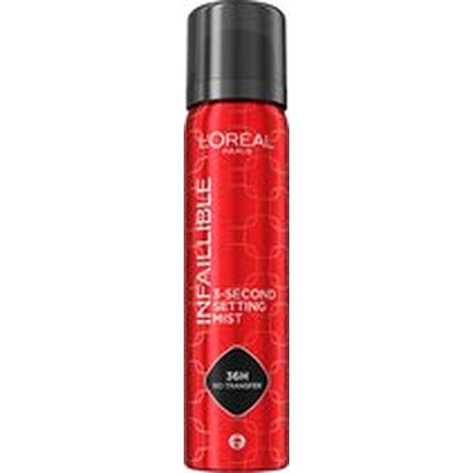 L'Oreal Paris Infaillible 3-Second Setting Mist - 75 Ml - Transferproof Setting Spray