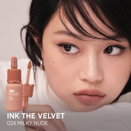 Peripera Ink Velvet Liquid Lipstick 24 Milky Nude 4g