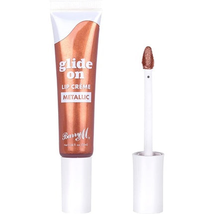 Barry M Glide On Lip Crème Shade Rich Bronze Metallic Bronze