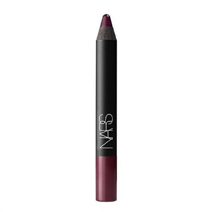 Nars Velvet Matte Lip Pencil Train Bleu for Women 0.08oz Deep Aubergine