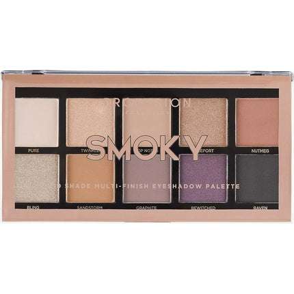 Profusion Cosmetics Smoky Eyeshadow Palette with 10 Shades