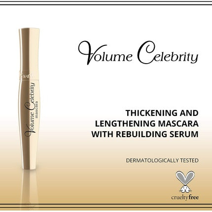 Eveline Volume Celebrities Mascara Deep Black 8ml
