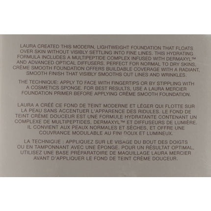 Laura Mercier Creme Smooth Foundation 30 G, Toffee Bronze