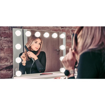 Humanas HS-HM02 Makeup Mirror with LED Lighting - White