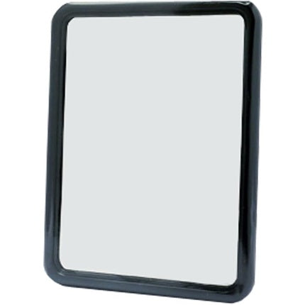 Zazie Rectangular Stand Mirror White