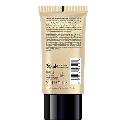 Aa Make Up Matt Foundation Mattifying And Smoothing Foundation 103 Light Beige 30ml