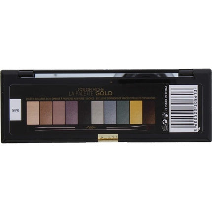 L'Oreal Color Riche Gold LA Eye Palette