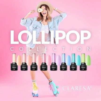Claresa Soak Off Uv/Led Lollipop Hybrid Nail Polish 08 5g