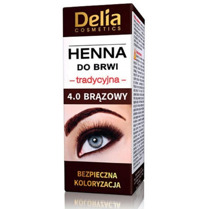 Delia Eyebrow Henna 4.0 Brown 2g