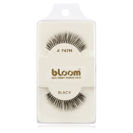 Bloom Natural False Eyelashes in Black 1 cm