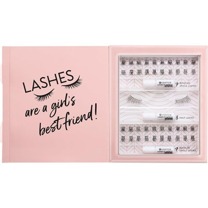 Essence Lashes to Impress False Lashes Set 01 Black Vegan