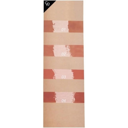 Golden Rose Nude Look Natural Shine Lip Gloss 03 Coral Nude