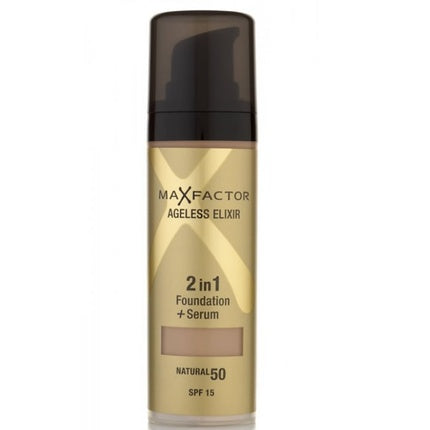 Max Factor Ageless Elixir Miracle Foundation 50 Natural - A Lightweight Foundation For A Flawless Finish