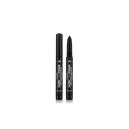 24 Hour Color Power Long Lasting and Waterproof Eyeliner #10 Matte Black