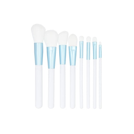 T4B MIMO 9 Piece Makeup Brush Set White