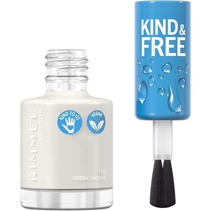 Rimmel London Kind and Free Clean Nail Polish 8ml 151 Fresh Undone