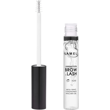 Lamel Brow Designer Mega Fix Gel Texture Gel for Shaping and Fixing Eyebrows - Clear - Cruelty-Free