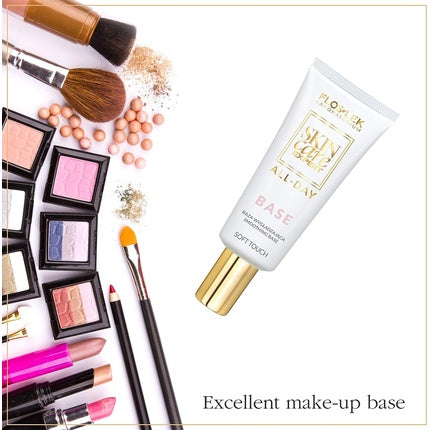 FlosLek Make-up Base Smoothing Cream 40ml - Ideal for Use Under Foundation - For All Skin Types - Made in the EU