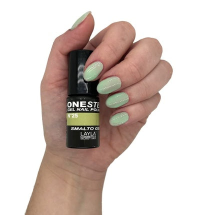 Layla Cosmetics One Step Gel Nail Polish Lime Love 5ml
