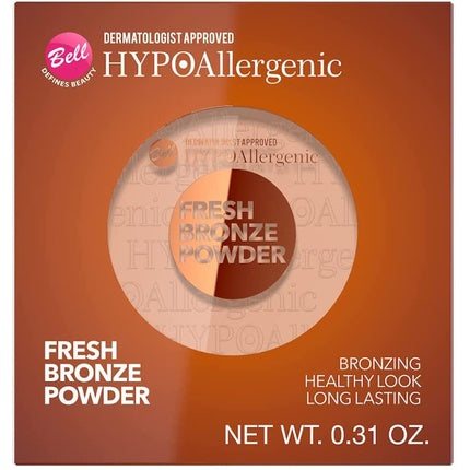 Bell HYPOAllergenic Fresh Bronze Powder 1.9g Sunkiss Bronze