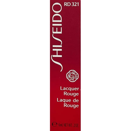 Shiseido Lacquer Rouge Lipgloss Nr. Rd321 Ebi 6ml