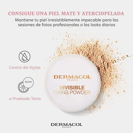 Dermacol Invisible Fixing Powder Natural 13g