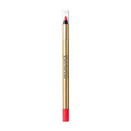 Max Factor Colour Elixir Lip Liner Red Poppy 10 - Perfectly Defined Lip Contour for Stunning Lips - Smooth Application