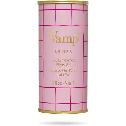 Pupa Vamp! Scented Nail Polish Effect Gel Tin 125 White Snow