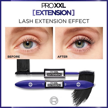 L'Oreal Pro Xxl Double Mascara Black 12 Ml