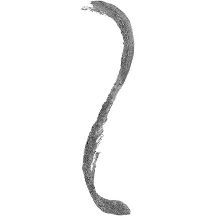 ALCINA Glam Eyeliner Silvergrey Liquid Eyeliner with Shimmering Finish Special Applicator 2-in-1 Eyeliner and Eyeshadow