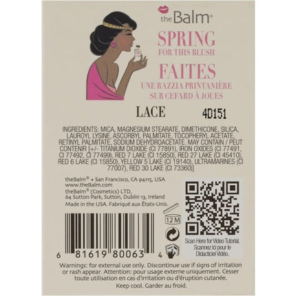 theBalm Instain Blush 6.5g Lace