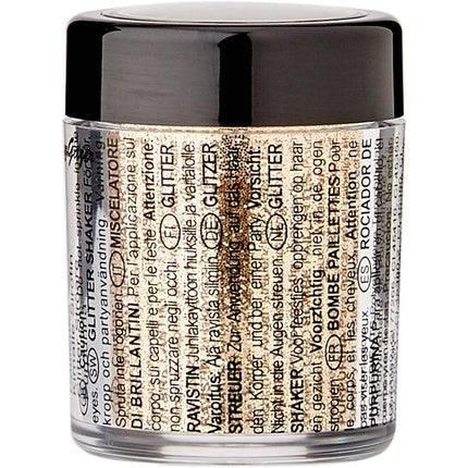 Stargazer Gold Glitter Shaker for Eyes, Lips, Face, Body, Hair and Nails