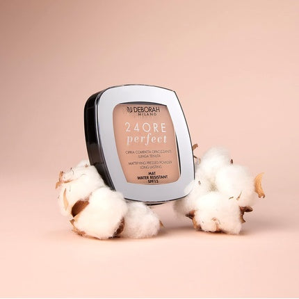 Deborah Milano Compact Powder 24 Hours Perfect SPF 15 N1 Light Beige 9g