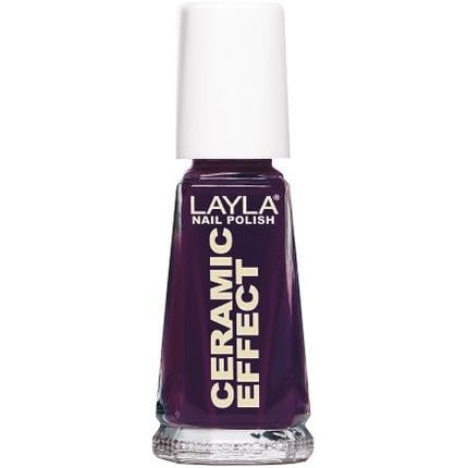 Layla Ceramic Effect N.5 Violet Storm Nail Polish