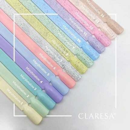 Claresa Soak Off Uv/Led Marshmallow Hybrid Nail Polish 10 5g