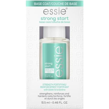 Essie Nail Polish Nail Care Strong Start Ridge Filling Smoothing Clear Base Coat 13.5ml