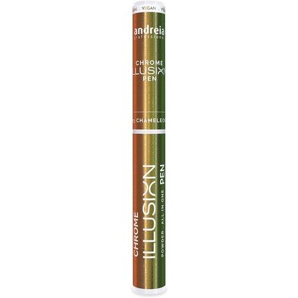 Andreia Professional Chrome Nail Powder Pen All in One Illusion Pen For Gel Polish Manicure 0.5g - Colour 03 Chameleon Gold