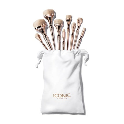 Iconic London HD Blend Set Super Soft Makeup Brushes for Blending